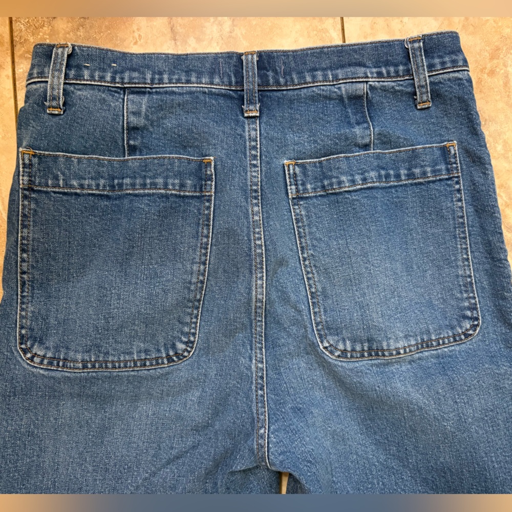 NWOT Madewell Classic Straight Full-Length Jeans in Marfield Wash Women’s 30 - Picture 9 of 13
